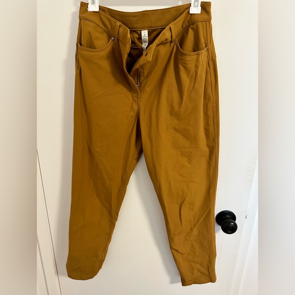 Lululemon city sleek 5 pocket 7/8 pant size 10